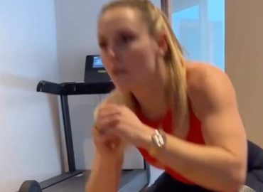 Lindsey Vonn beeindrucken in Cortina trotz Verletzung