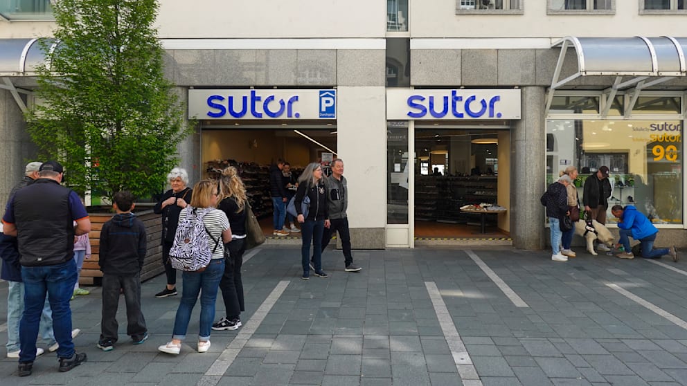Rettung für Schuhhändler Sutor trotz Filialschließungen