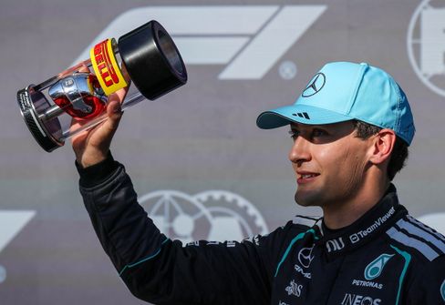 George Russells Triumph im Sprintrennen in Montréal