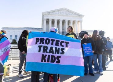 Demonstration für Transrechte in Washington, D.C.
