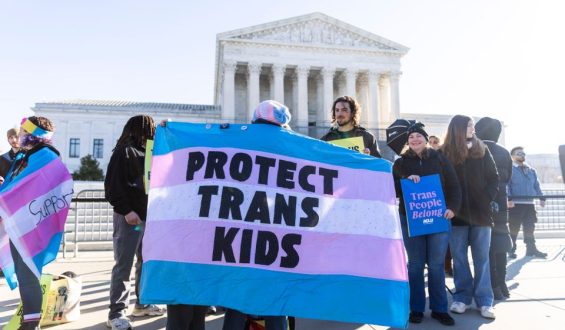 Demonstration für Transrechte in Washington, D.C.