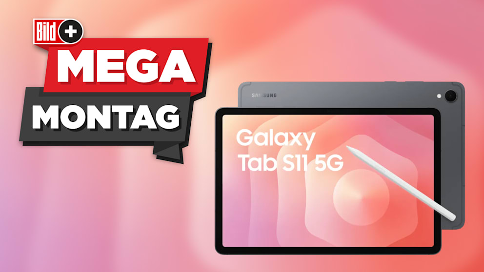 Gewinnen Sie ein Samsung Galaxy Tab S11 bei BILDplus Mega Montag