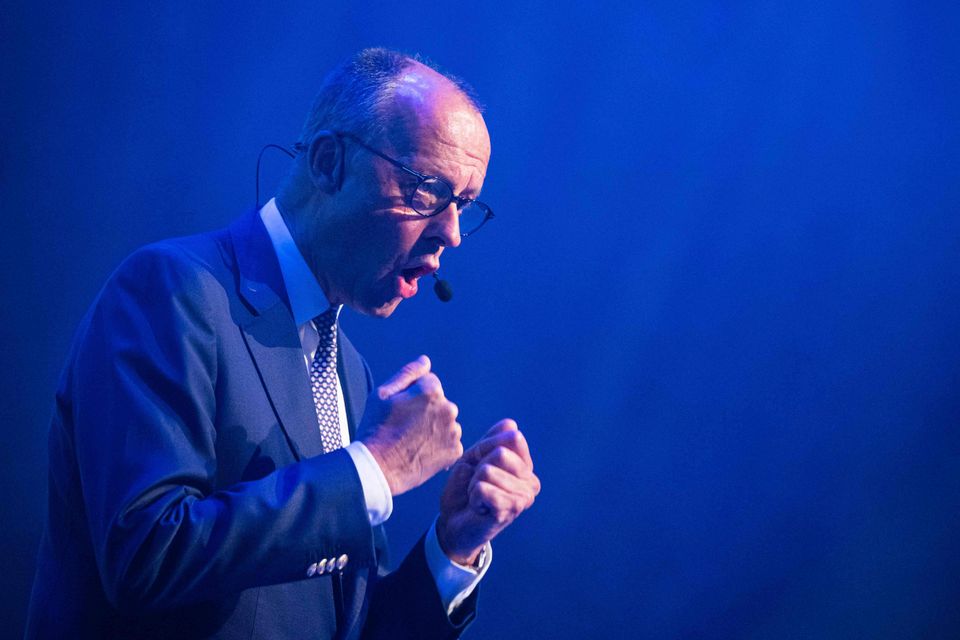 Die Hoffnung auf eine mitreißende Rede von Friedrich Merz