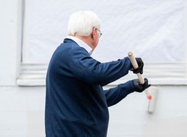 Bundespräsident Steinmeier engagiert sich vor Ort