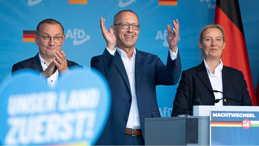 AfD erreicht in Sachsen neuen Umfrage-Rekordwert