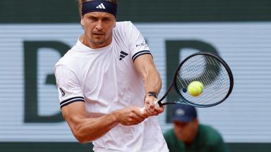 Alexander Zverev im Viertelfinale der French Open