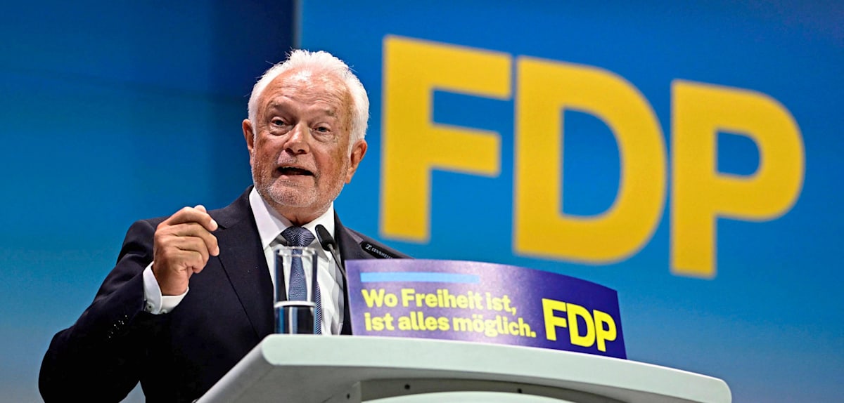 Wolfgang Kubicki übernimmt als neuer FDP-Bundesvorsitzender