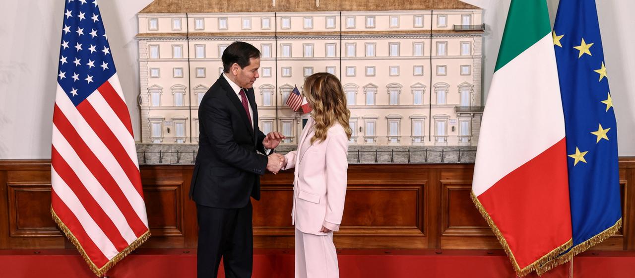 US-Außenminister Rubio in Rom: Schadensbegrenzung im Fokus
