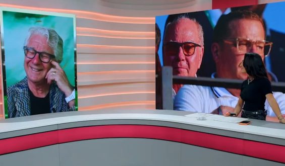 Unerwartete Störung in Live-Sendung