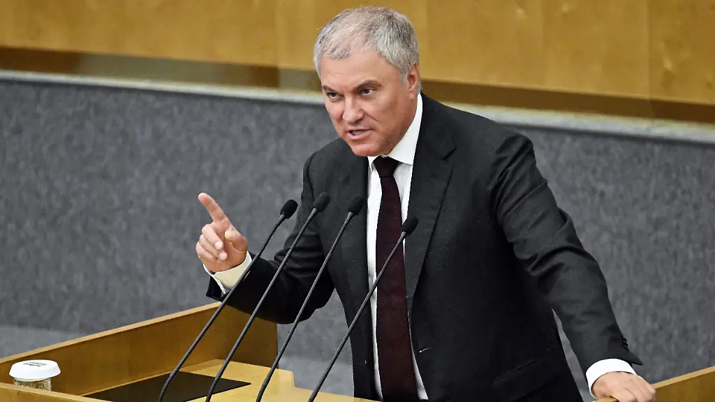 Duma-Chef droht mit Massenvernichtungswaffen