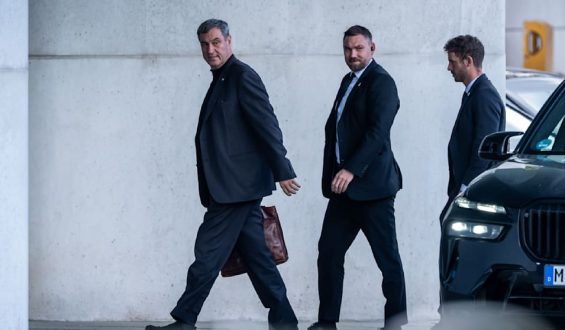 Regierungstreffen im Kanzleramt