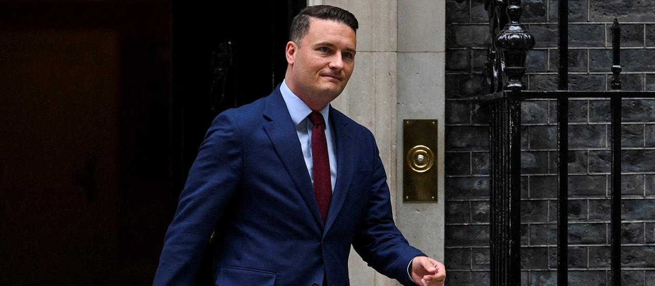 Britischer Gesundheitsminister Streeting tritt aus Protest zurück