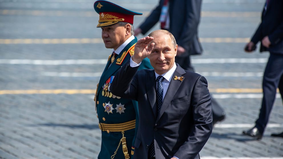 Putins verkleinerte Parade am 9. Mai