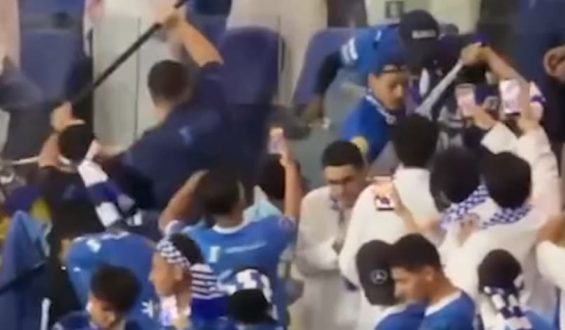 Heftige Fan-Auseinandersetzung bei Fußball-Derby in Saudi-Arabien
