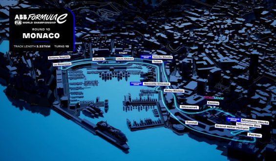 Kultrennen am Wochenende: Die Formel-E-Strecke in Monaco