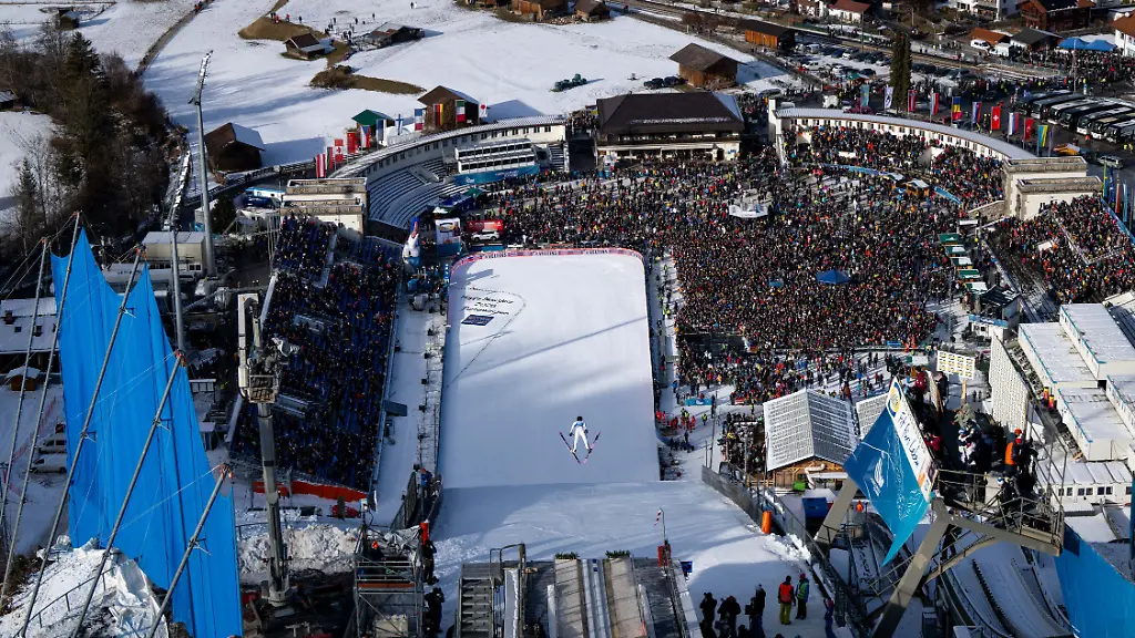 Spannungen um Garmisch-Partenkirchen bei der Vierschanzentournee