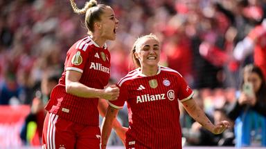 Finale des DFB-Pokals der Frauen: Bayern triumphiert