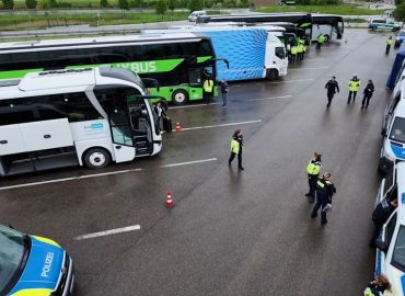 Jeder zweite Reisebus bei Großkontrolle nicht fahrtauglich