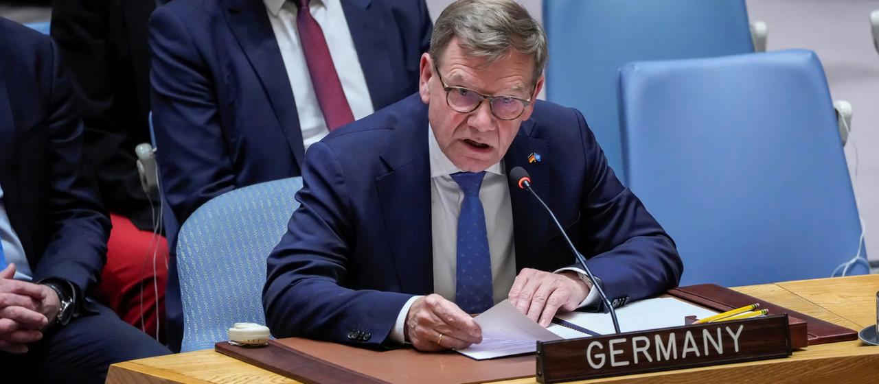 Deutschland strebt Sitz im UN-Sicherheitsrat an