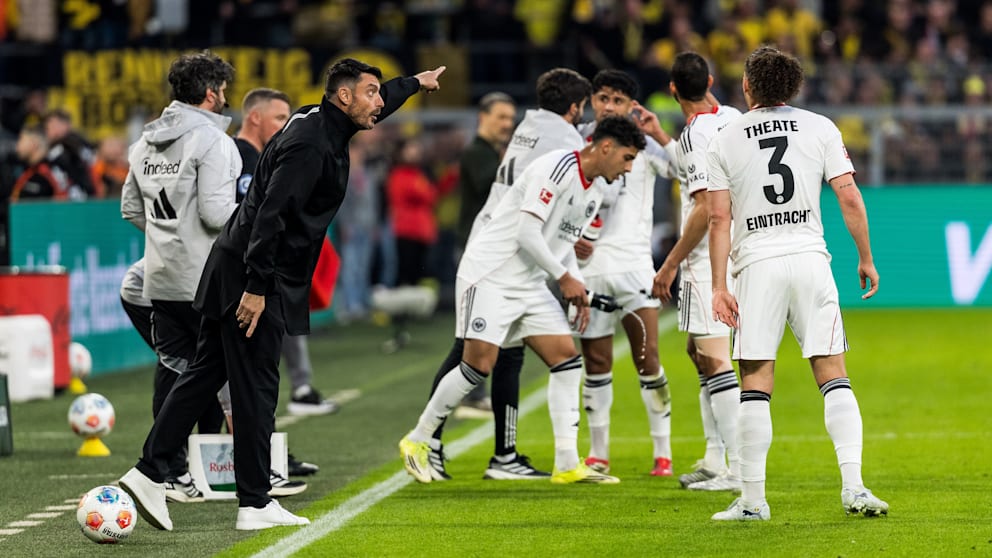Niederlage für Eintracht Frankfurt gegen Borussia Dortmund