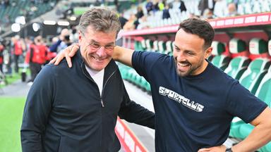 Wolfsburg-Trainer Dieter Hecking vor dem Relegationsspiel gegen Paderborn