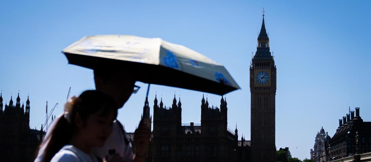 Hitzewelle in Großbritannien