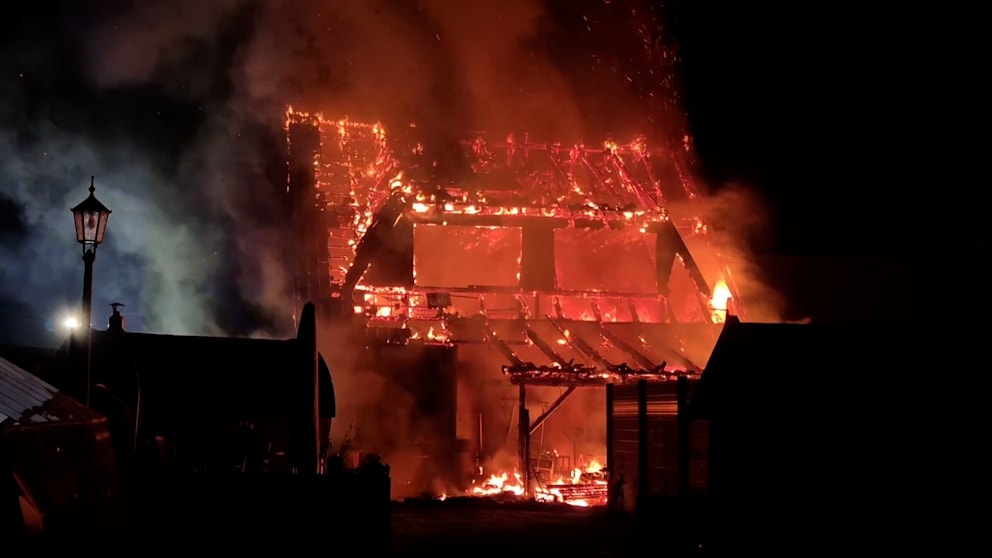 Großbrand in Beelitz verursacht erheblichen Schaden