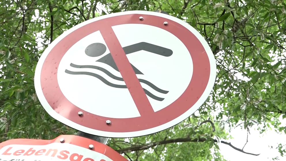 Hohe Bußgelder für Baden im Rhein bei über 30 Grad