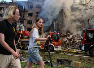 Angriffe auf Kiew und Osten der Ukraine verschärfen sich