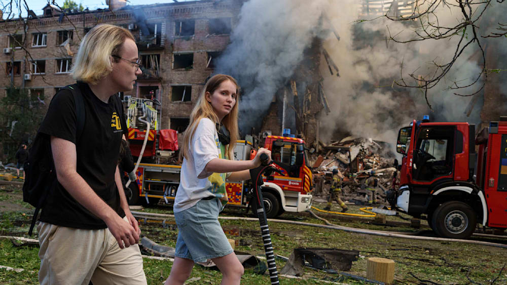 Angriffe auf Kiew und Osten der Ukraine verschärfen sich