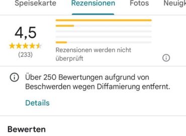 Neues Zeitalter der Löschhinweise bei Google Maps in Deutschland