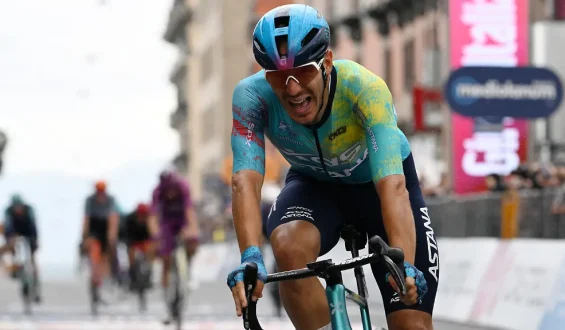Spektakel und Stürze beim Giro d’Italia