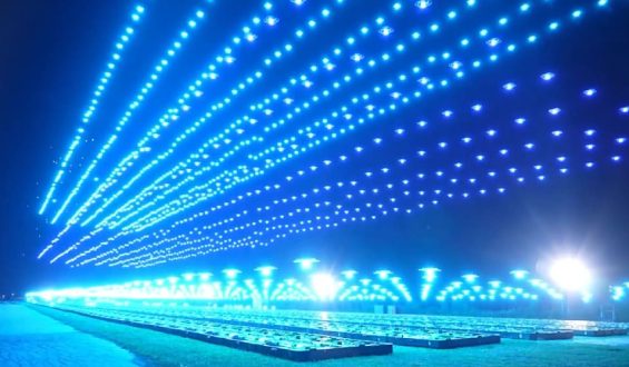 Zwei Weltrekorde in China: Die größte Drohnen-Show der Welt