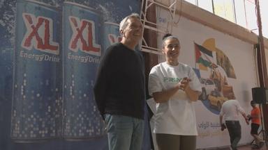 Sportwettbewerb im Westjordanland