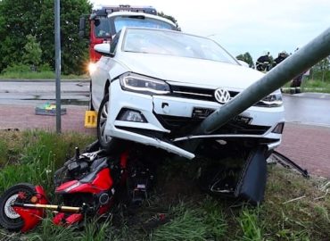 Fahrlehrer kollidiert mit Fahrschüler in Brandenburg