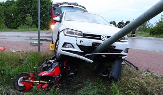 Fahrlehrer kollidiert mit Fahrschüler in Brandenburg