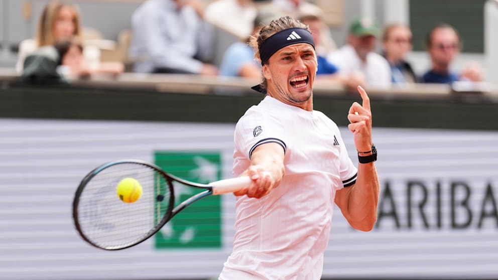 Alexander Zverev als Topfavorit bei den French Open