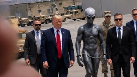 UFOs, Aliens und Donald Trump: Rätselhafte Phänomene