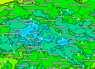 Wetterumschwung am Wochenende
