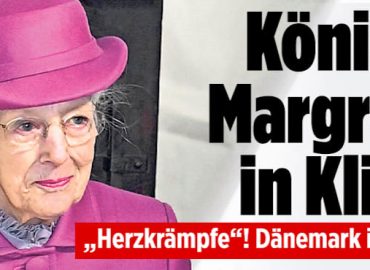 Königin Margrethe von Dänemark in Klinik: Sorge um die Monarchin