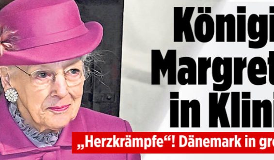 Königin Margrethe von Dänemark in Klinik: Sorge um die Monarchin