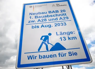 Beginn des A20-Ausbaus in Niedersachsen