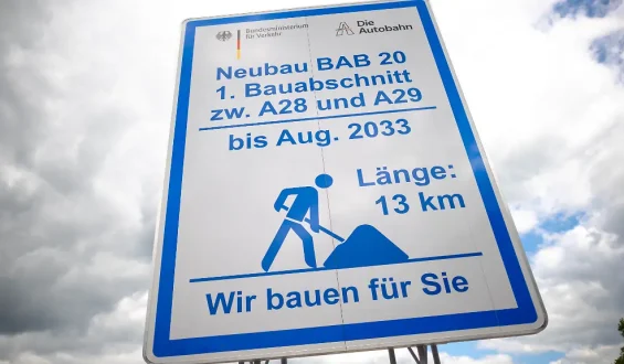 Beginn des A20-Ausbaus in Niedersachsen