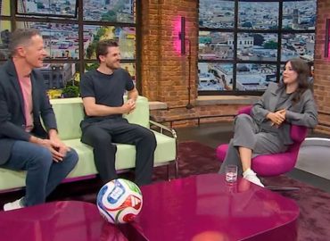 Ungewöhnlicher TV-Auftritt eines Fußball-Ehepaars
