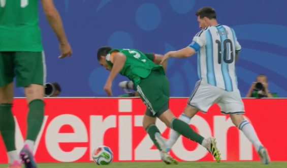 Algerischer Protest gegen Argentinien-Spiel