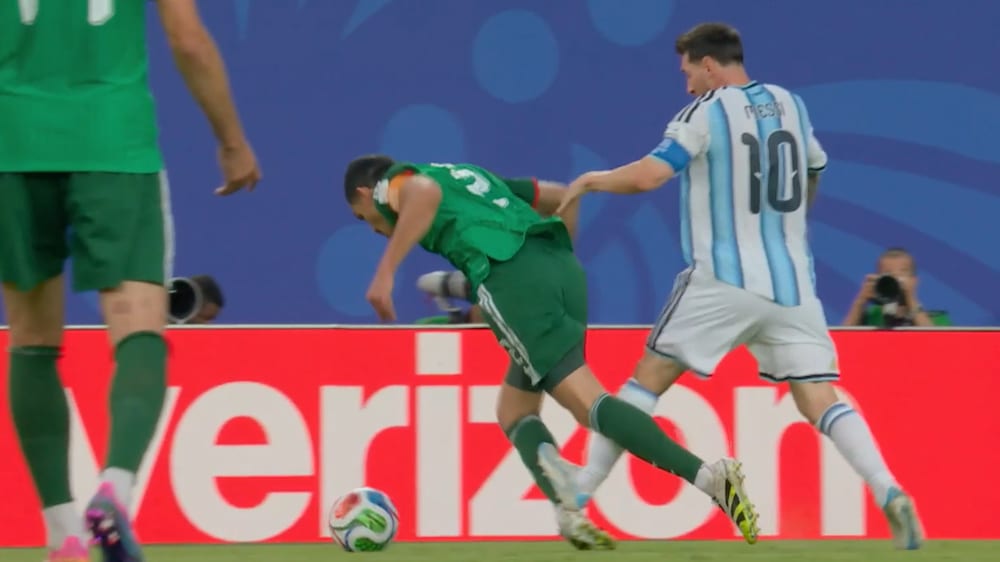 Algerischer Protest gegen Argentinien-Spiel