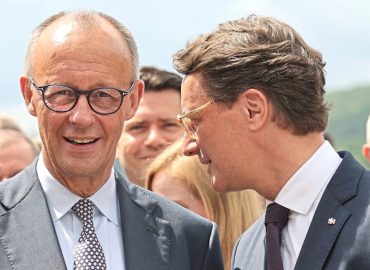Spekulationen um Kanzlerwechsel: Merz und Wüst demonstrieren Einheit