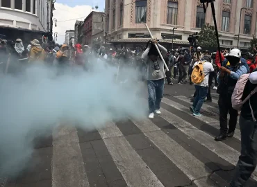 Auseinandersetzungen bei Lehrer-Demonstration in Mexiko-Stadt