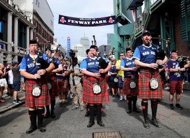 Die Tartan Army in Boston