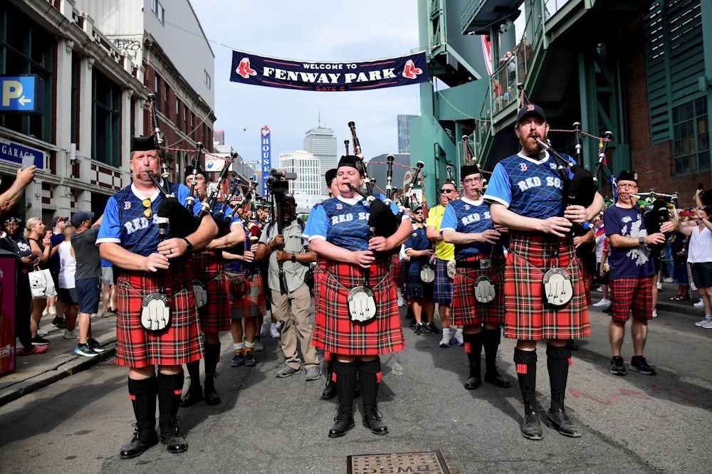 Die Tartan Army in Boston
